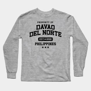 Davao del Norte - Property of the Philippines Shirt Long Sleeve T-Shirt